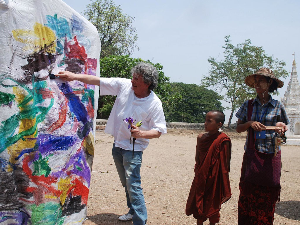 GIANNI BORTA ALLA GALLERIA RETTORI TRIBBIO 2
