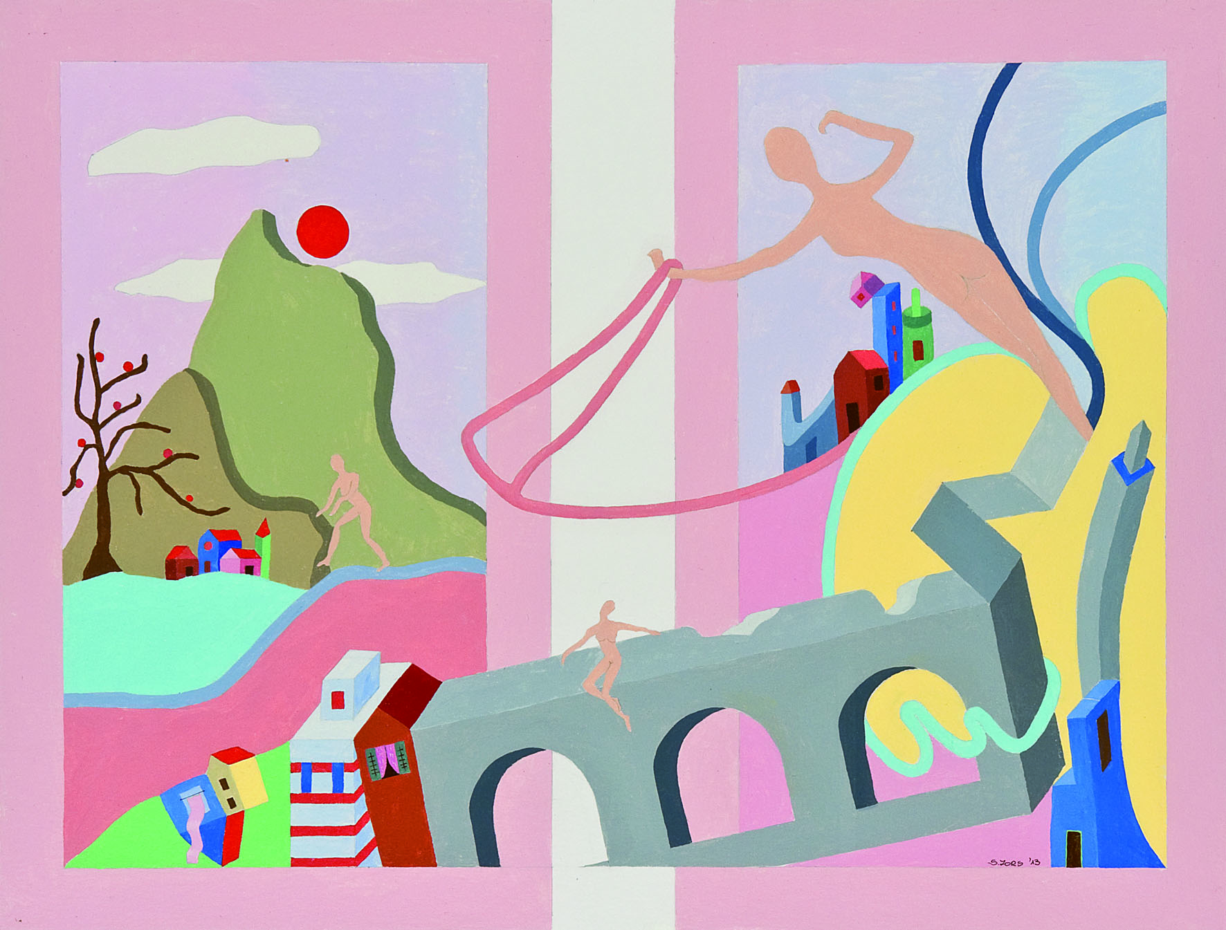 DA MONACO DI BAVIERA A TRIESTE: L&rsquo;ARTE FANTASTICA DI SERENA ZORS ALLA SALA GIUBILEO DI TRIESTE DAL 28 MARZO 2014