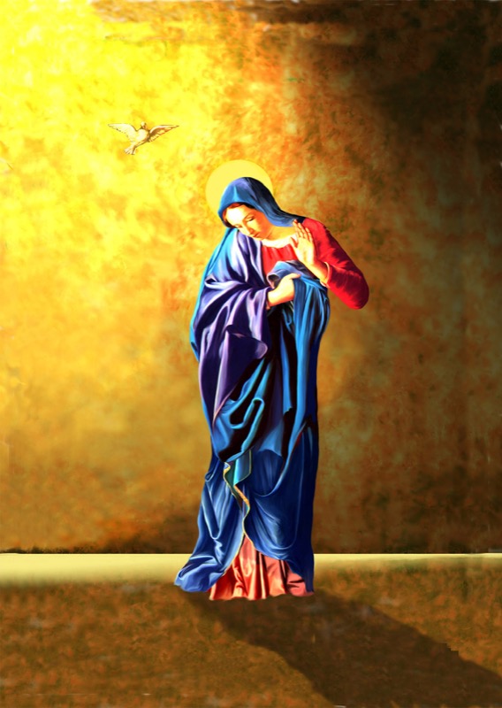 Paolo Marani - L'angelo, 2016 - tecnica mista su tela - cm 160x120