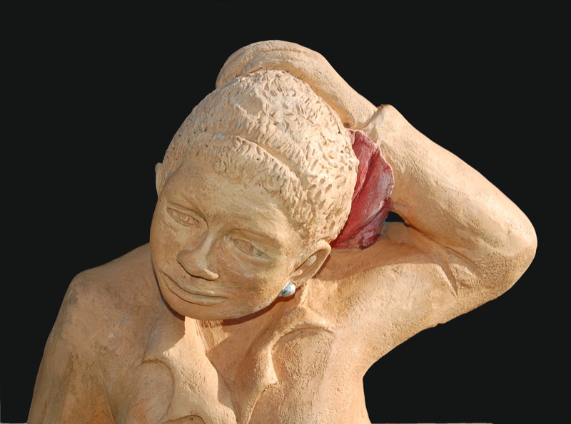 SCULTURE NEL ROSETO: PERSONALE DI ANNAMARIA MITRI A GRIGNANO (TRIESTE)