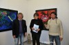Inaugurazione 3 - da sin Gianni Borta, Marianna Accerboni e Fabio Zorzet (foto Olga Micol)