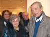 Bruno Ponte (con Mirella Schott Sbisà) all’inaugurazione della sua antologica a  Palazzo Costanzi, 2011