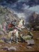 San Giorgio e il drago, 2012 - olio su tela - cm 90x60