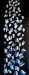 Auguri dall'alto, 2016 - acrilico su  tela - cm 200x60