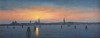 Tramonto a Venezia, 2023 - olio su tela - cm. 20X50