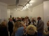inaugurazione - da sin la curatrice Marianna Accerboni e l'artista Francois Piers (ph R. Moro)