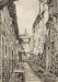 Calle istriana, 1946 - disegno a carboncino - cm 20x30