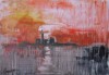 Venezia infuocata - 2008 olio su tela cm. 100 x 70