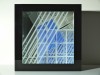 Quarta dimensione 1 - 2012 -  Specchi e vetri sabbiati - 26 x 26 x 11