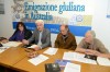 conferenza stampa 1 - da sin Marianna Accerboni, Dario Locchi, Villibossi, Fabio Ziberna - foto Franco Viezzoli
